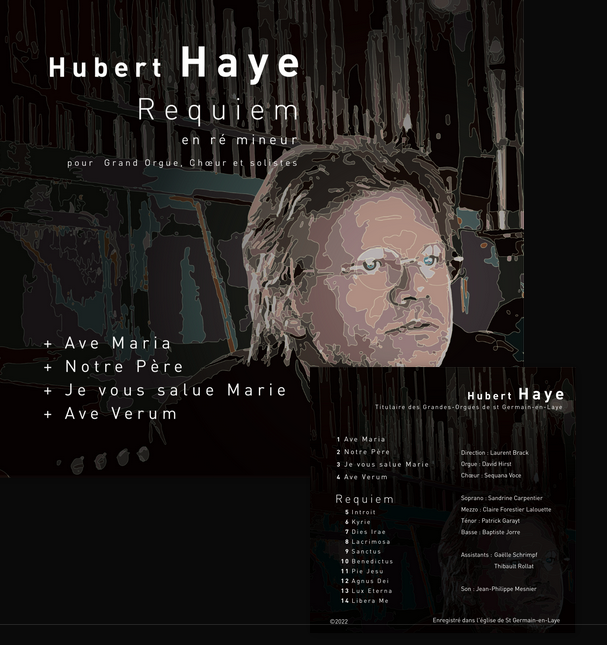 Novembre 2021 - H. Haye - Requiem - Enregistrement CD